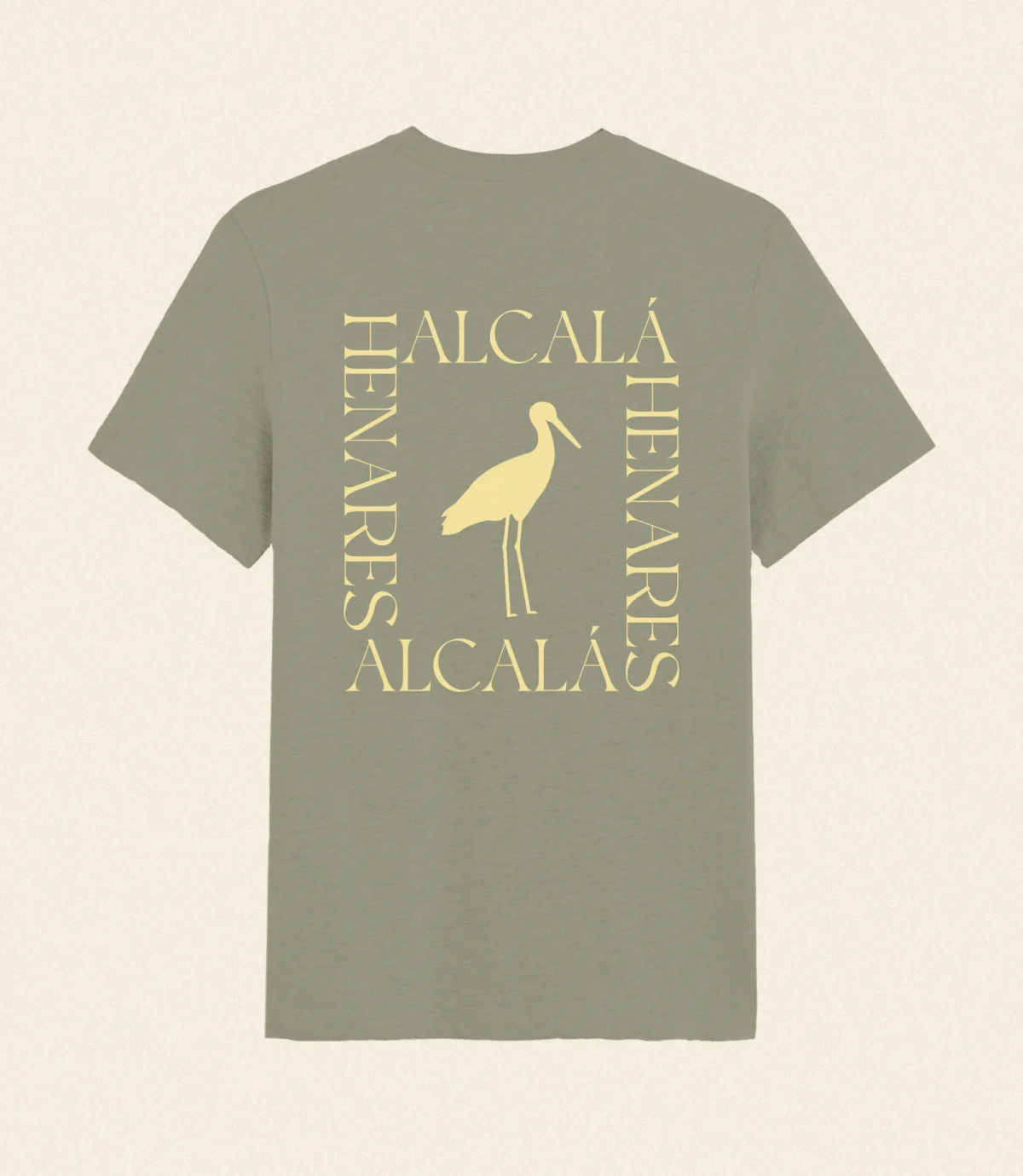 Cigüeña – Camiseta Verde