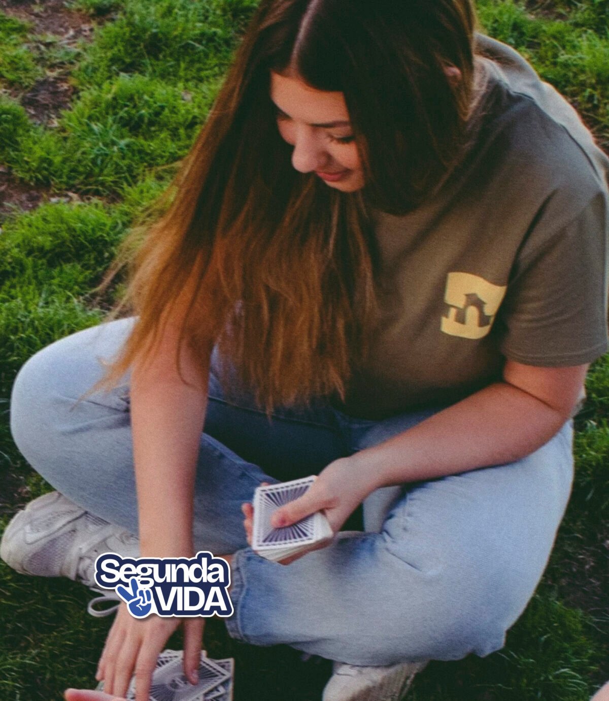 Cigüeña – Camiseta verde oliva 2ª Vida