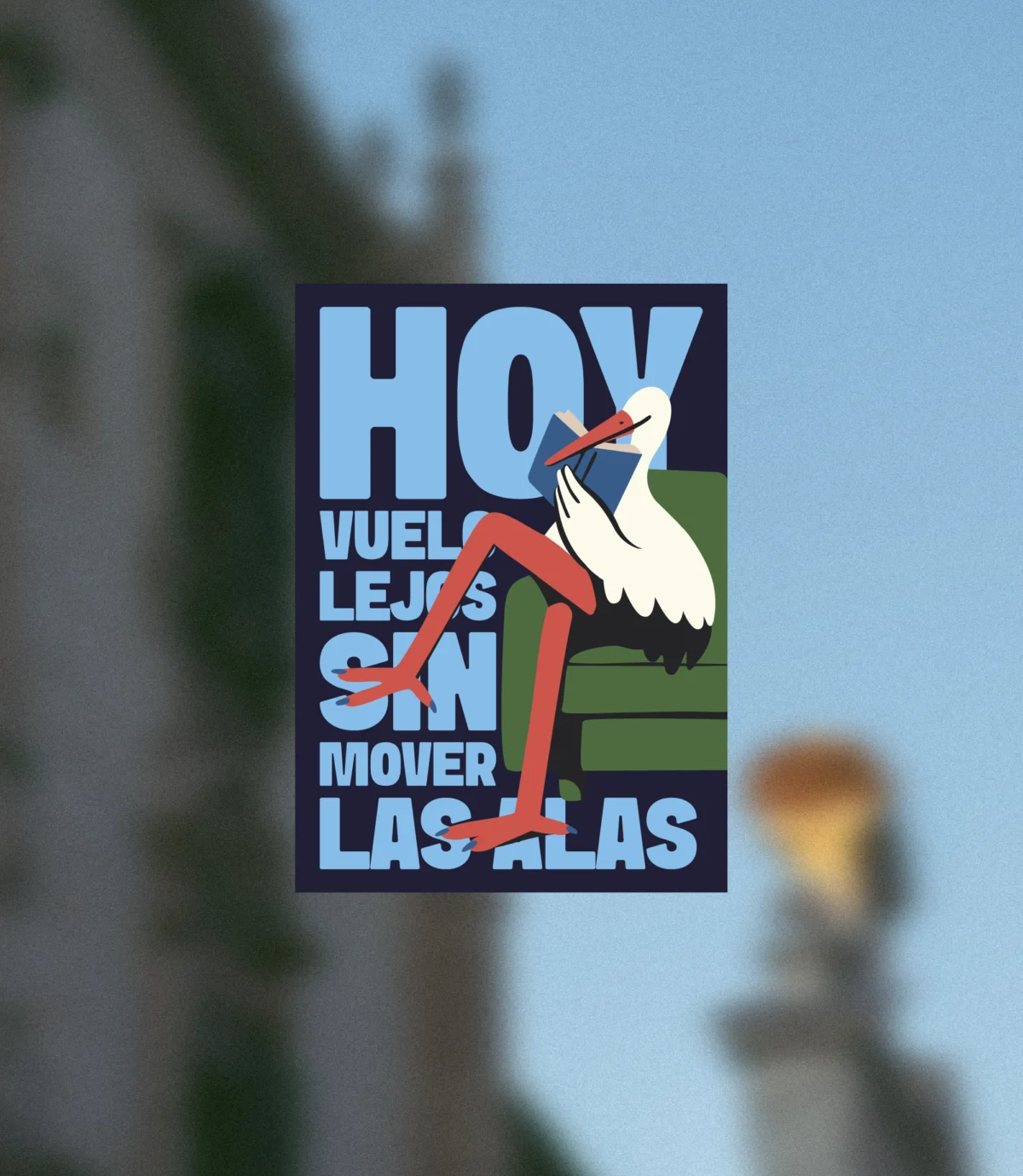 Hoy vuelo lejos - Lámina