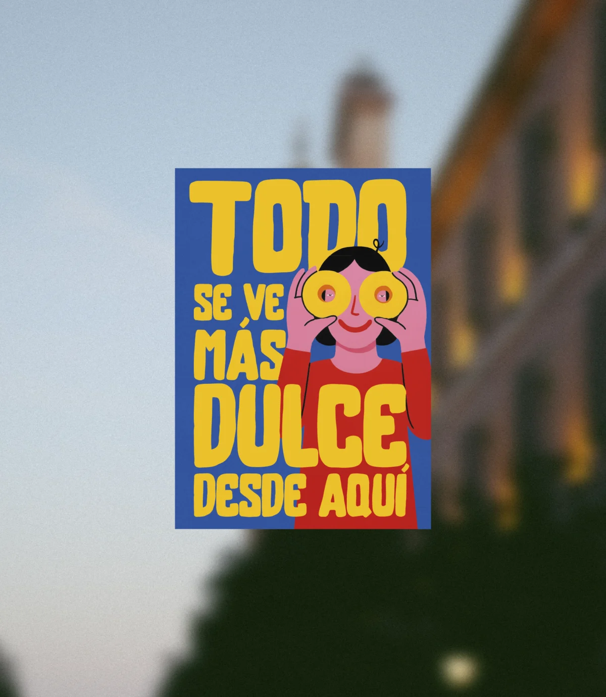 Todo se ve más dulce - Lámina