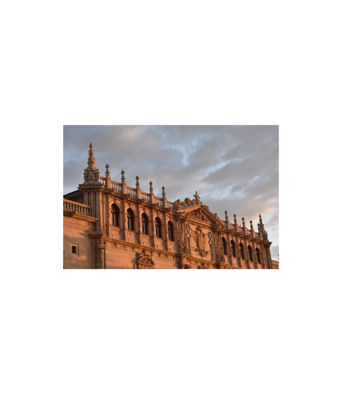 Universidad atardecer - Fotografía
