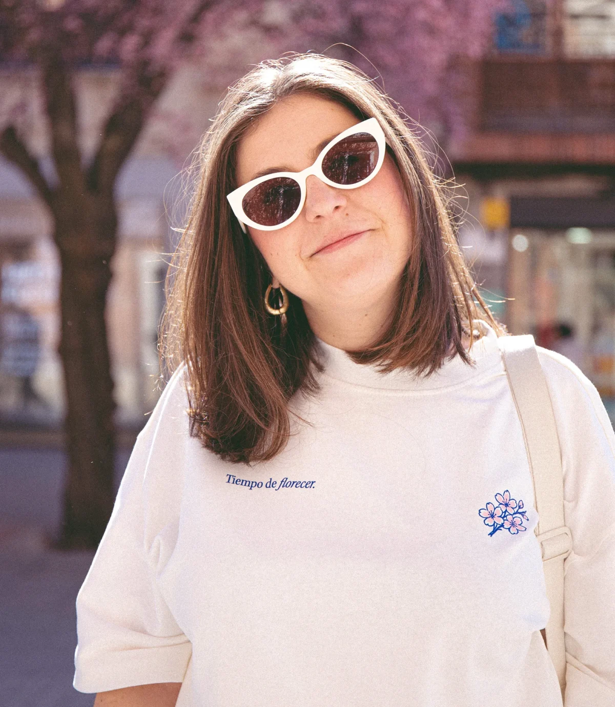 Tiempo de florecer – Camiseta Boxy Fit